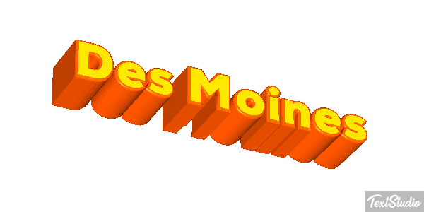 Des Moines Efekt tekstowy