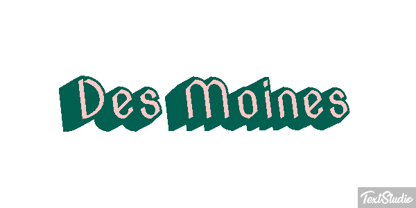 Des Moines Efekt tekstowy