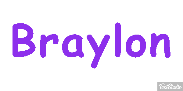 Braylon Effetto testo