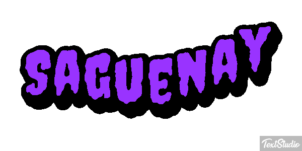Saguenay Texteffekt