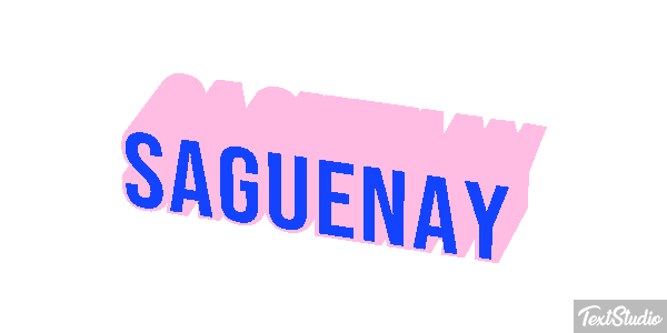Saguenay Texteffekt