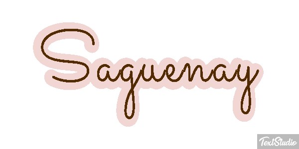 Saguenay Texteffekt