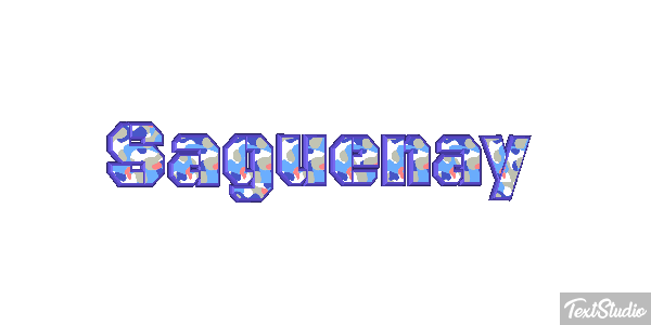 Saguenay Texteffekt