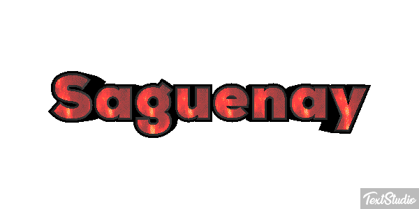 Saguenay Texteffekt