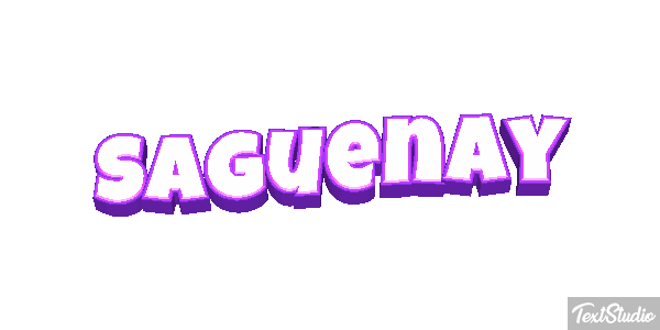 Saguenay Texteffekt