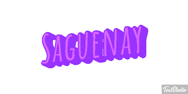Saguenay Texteffekt
