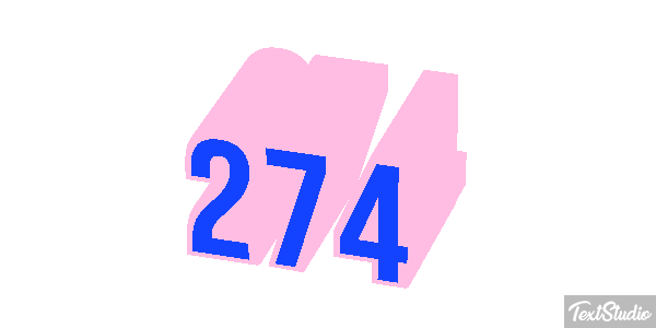 274 Текстовый эффект