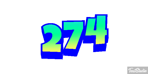 274 Текстовый эффект