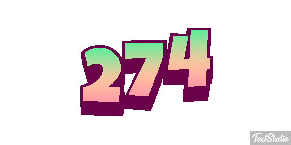 274 Текстовый эффект