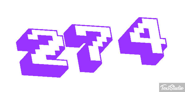 274 Текстовый эффект
