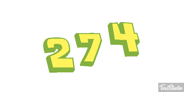 274 Текстовый эффект