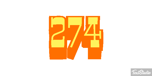 274 Текстовый эффект