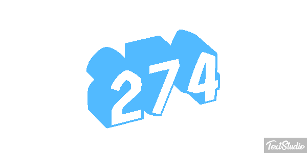 274 Текстовый эффект