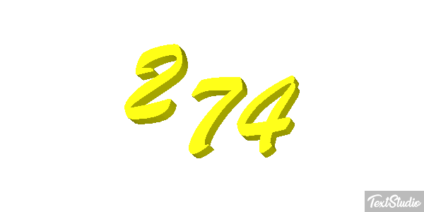 274 Текстовый эффект