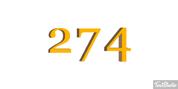 274 Текстовый эффект