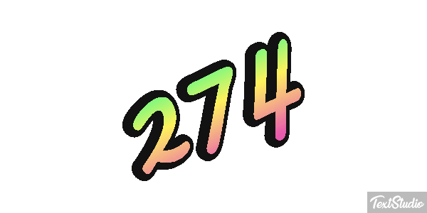 274 Текстовый эффект