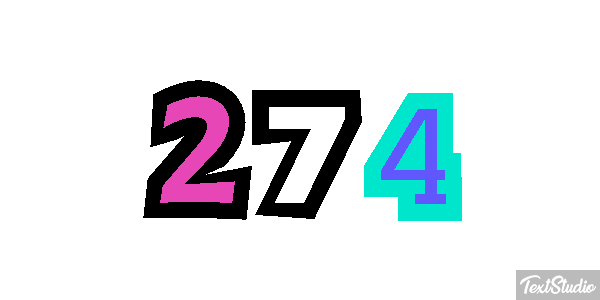 274 Текстовый эффект