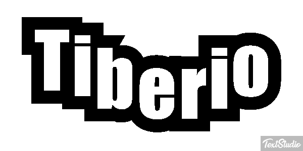 Tiberio Effetto testo
