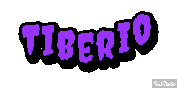 Tiberio Effetto testo