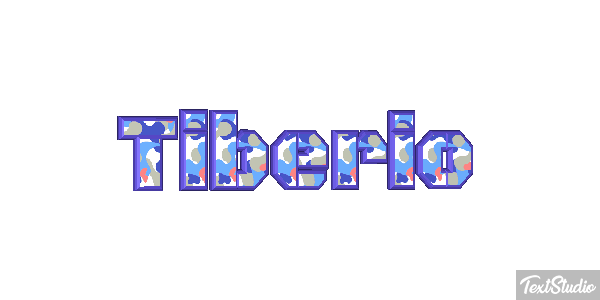 Tiberio Effetto testo