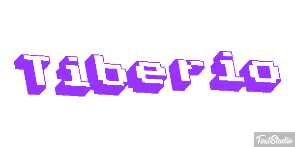 Tiberio Effetto testo