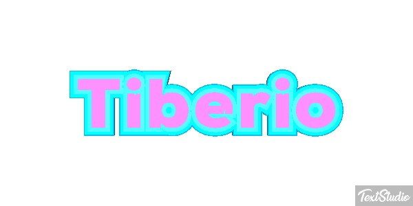 Tiberio Effetto testo