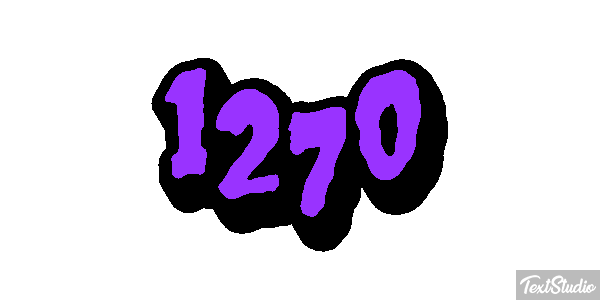 1270 Text effect