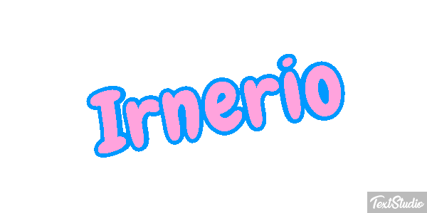 Irnerio Text effect
