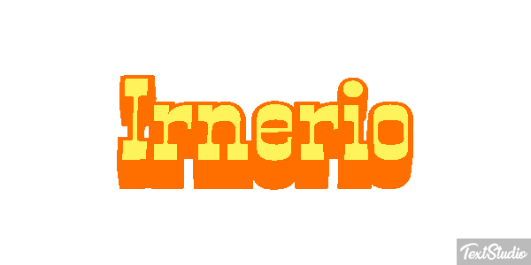 Irnerio Text effect