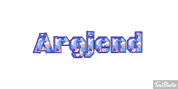 Argjend Text effect