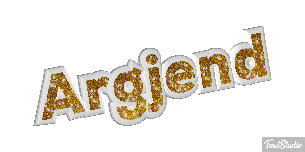 Argjend Text effect