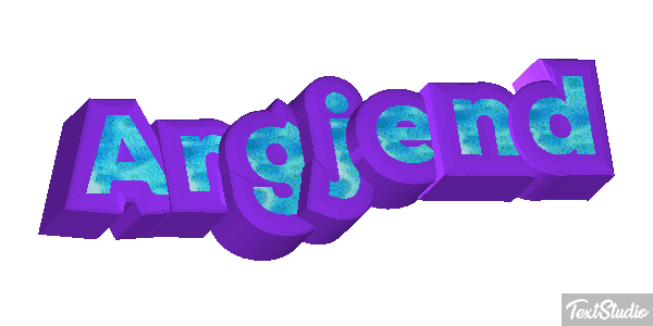 Argjend Text effect
