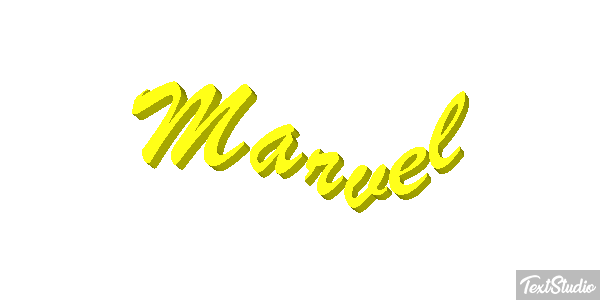 Marvel Text effect