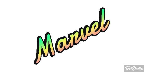 Marvel Text effect