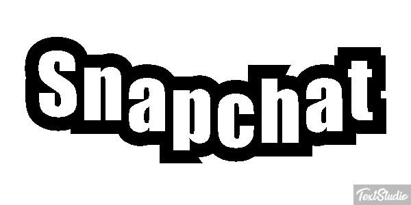 Snapchat Text effect