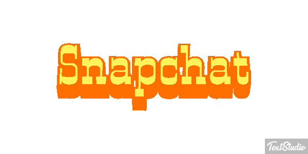 Snapchat Text effect