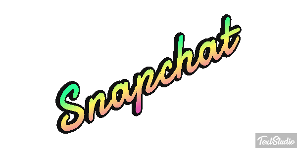 Snapchat Text effect