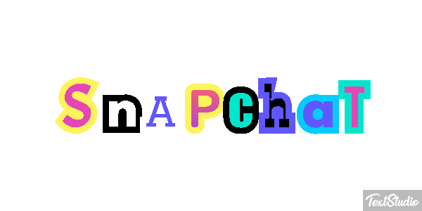 Snapchat Text effect