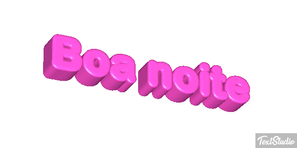 Boa Noite Text effect