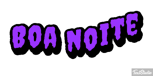 Boa Noite Text effect