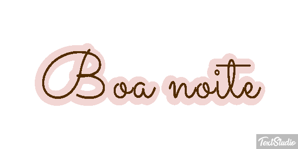 Boa Noite Text effect