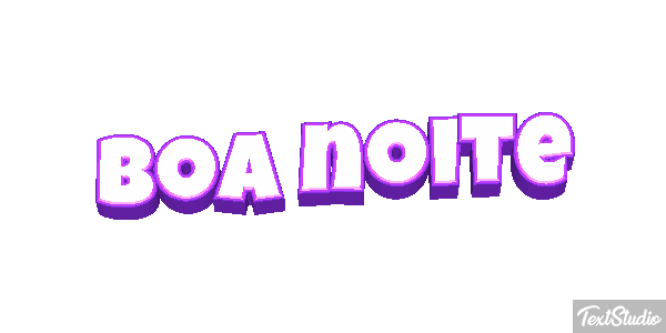 Boa Noite Text effect