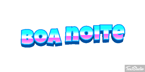 Boa Noite Text effect