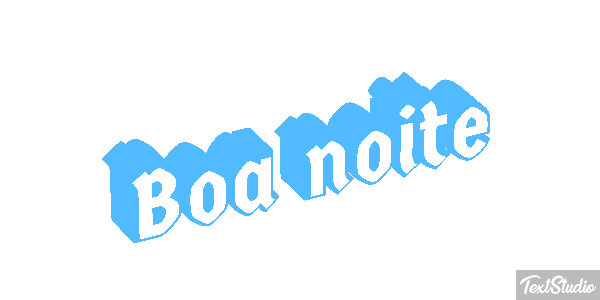 Boa Noite Text effect