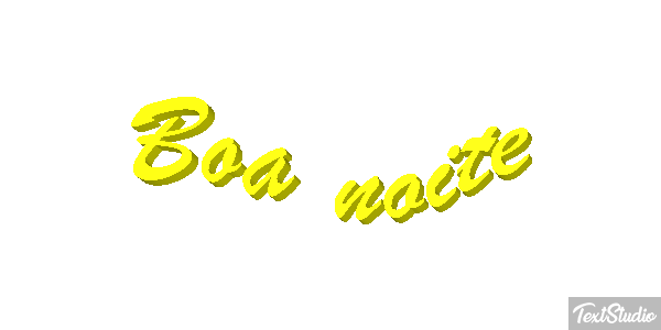 Boa Noite Text effect