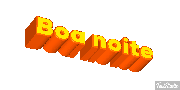 Boa Noite Text effect