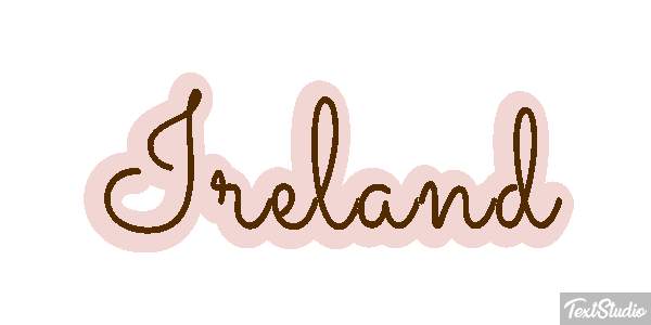 Ireland Text effect