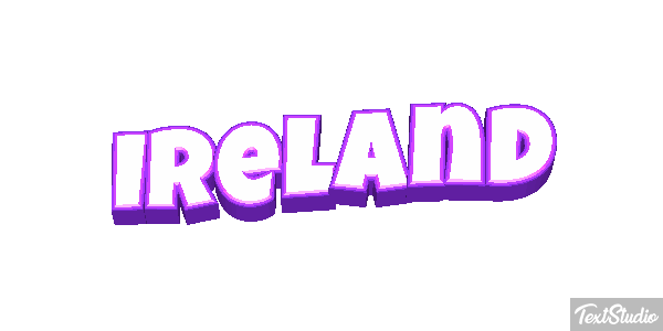 Ireland Text effect