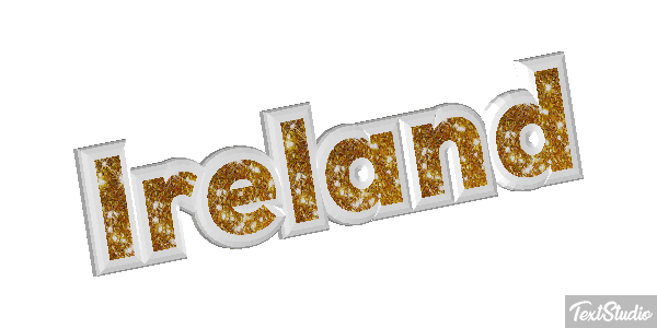 Ireland Text effect