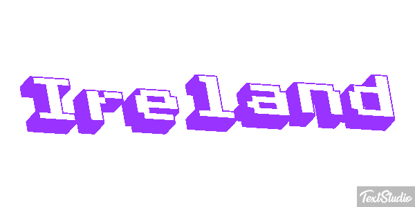 Ireland Text effect